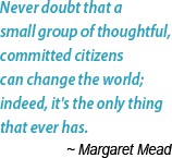 Margaret Mead quotation